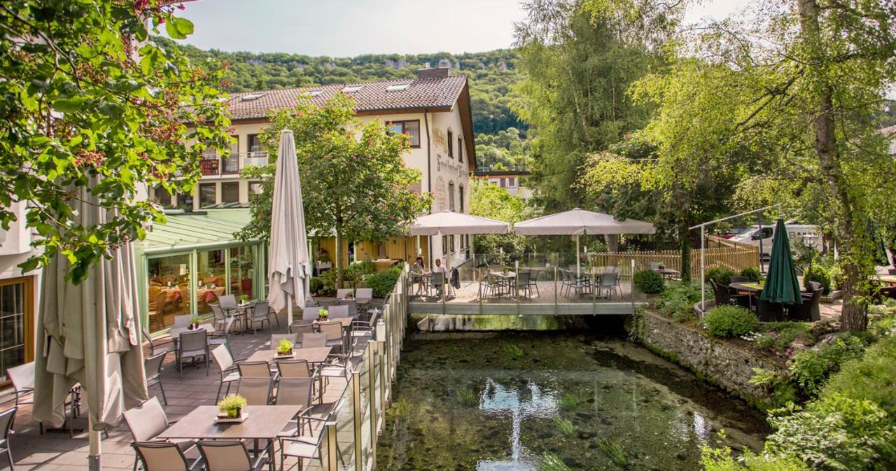 Forellenhof Roessle Hotel & Restaurant Lichtenstein  Bagian luar foto