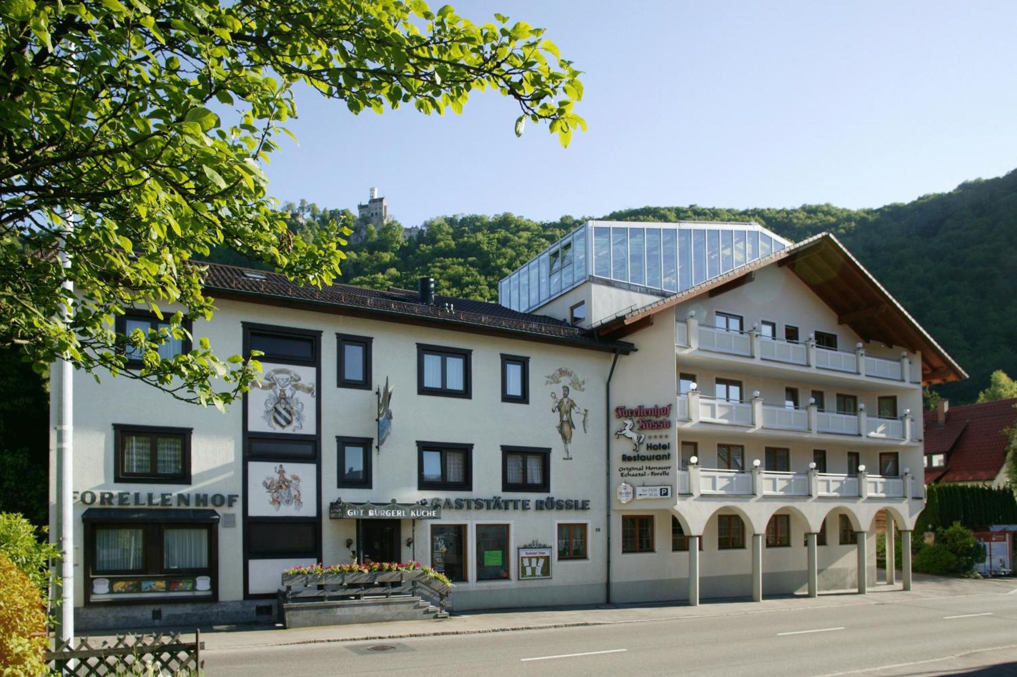 Forellenhof Roessle Hotel & Restaurant Lichtenstein  Bagian luar foto